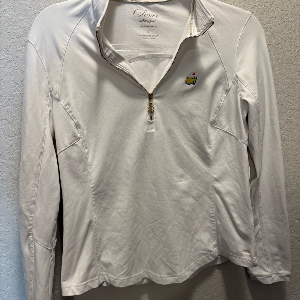 Bobby Jones Clover White Performance Pullover size S - Picture 3 of 10